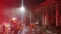 5 Kali Ledakan Terjadi di Kawasan SPBU Margomulyo Surabaya