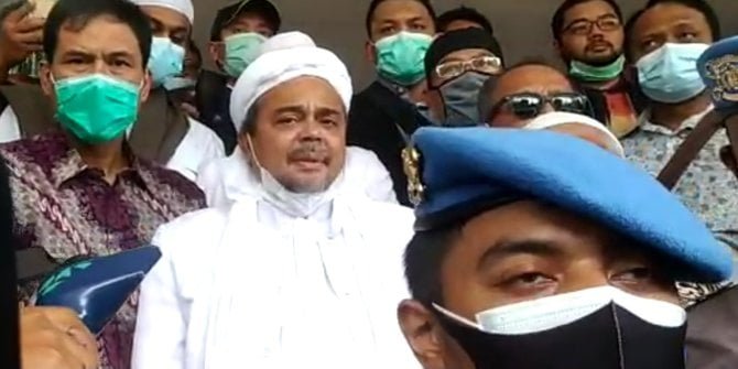Sidang praperadilan Rizieq Shihab