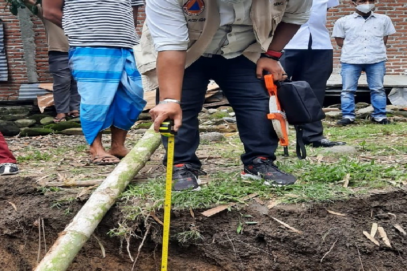 Pergeseran tanah di Aceh