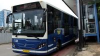 Bus Listrik buatan PT INKA