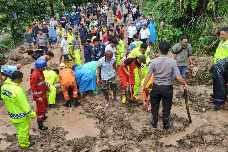 BNPB Rilis 372 Bencana Alam Terjadi Sejak Awal Januari 2021