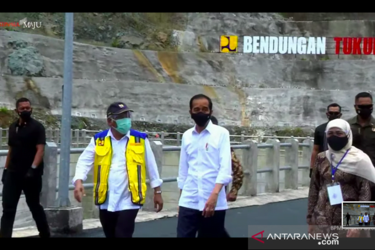 Resmikan Bendungan Tukul di Pacitan, Presiden Yakin Perkuat Ketahanan Pangan dan Air