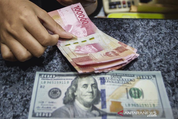Rupiah Melemah Tipis Dipengaruhi Setimen Optimisme Paket Stimulus AS