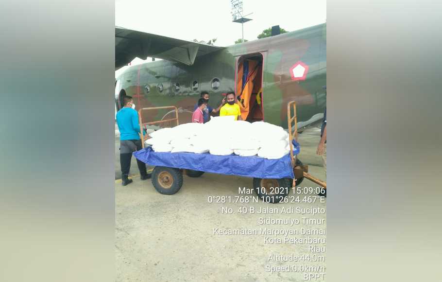 BPPT Modifikasi Cuaca, Tebar 800 Kilogram Garam Atasi Karhutla Riau