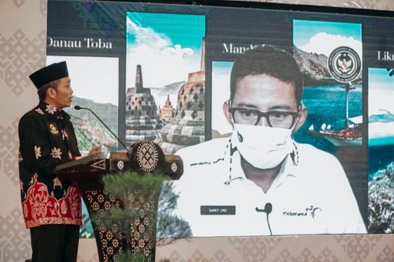 Bupati Lombok Tengah Luncurkan E-Tourism Go Mandalika