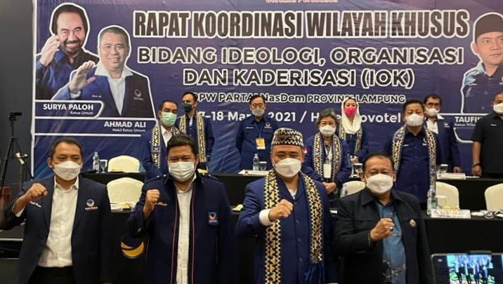 Dua Tokoh Lampung Gabung ke Partai NasDem
