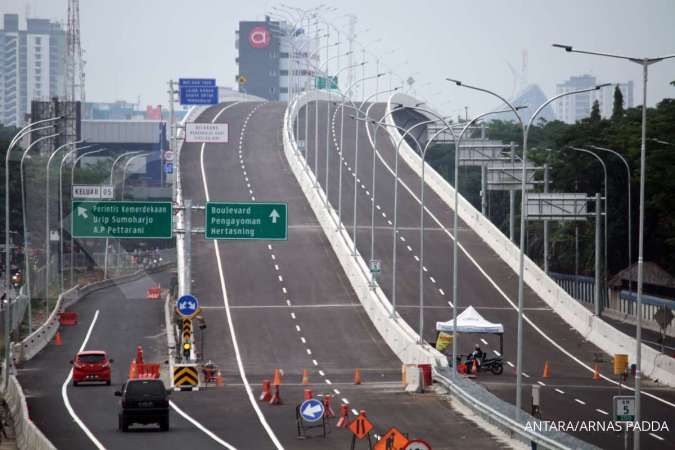 Jalan Tol Layang Pertama Indonesia Timur di Makassar Diresmikan Menteri PUPR