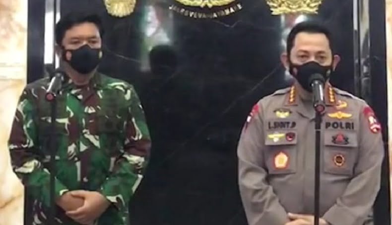 Panglima TNI dan Kapolri Kunjungi Lokasi Bom Bunuh Diri di Gereja Katedral Makassar