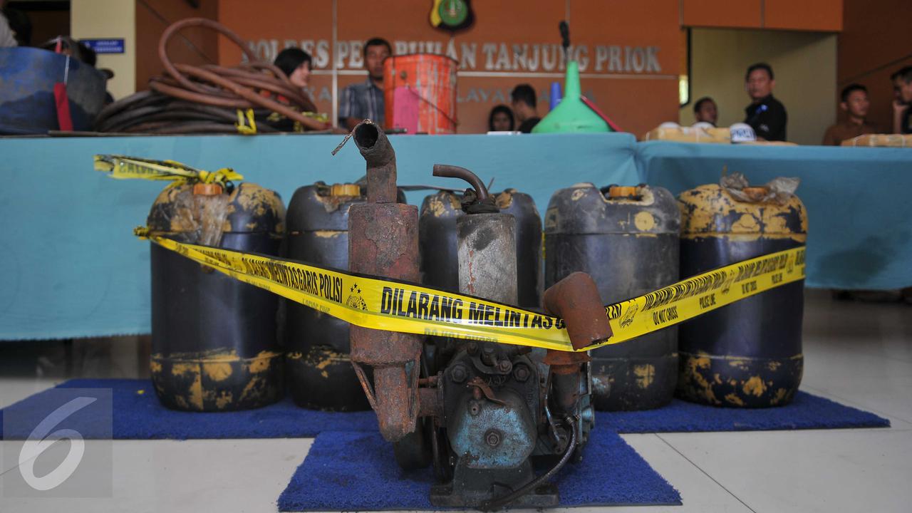 Polisi Tangkap 2 Pelaku Pencurian 21 Ton Solar Pertamina di Tuban, 4 Lainnya Kabur