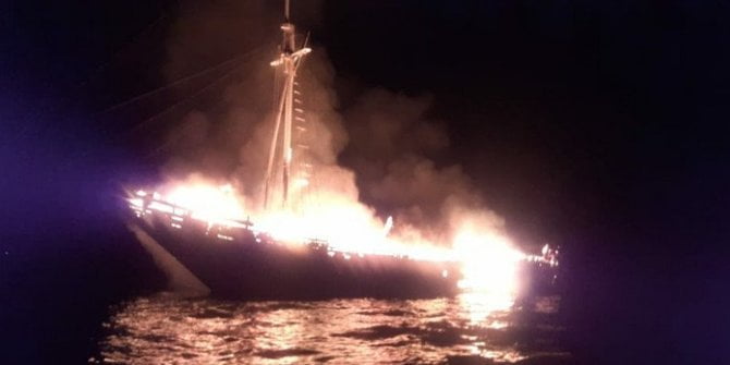 Kapal Wisata Terbakar di Selat Buton, Satu ABK adalah Warga AS