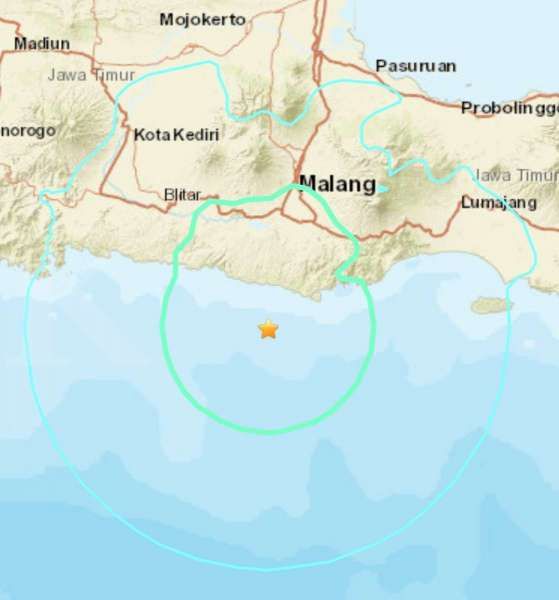 Korban Gempa Malang 8 meninggal dan 25 luka-luka