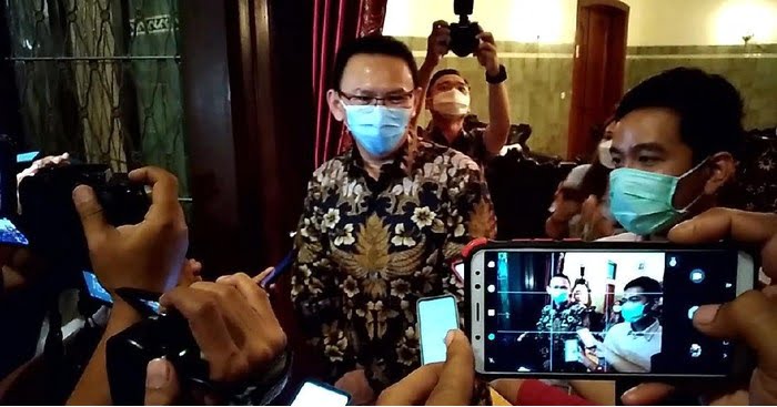 Malam-malam Ahok Temui Gibran Wali Kota Solo