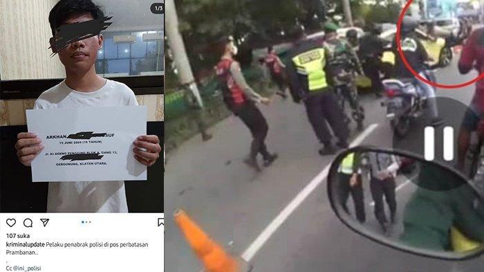 Bocah 16 Tahun Kendarai VW kuning Tabrak Polisi di Pos Penyekatan Prambanan Berhasil Ditangkap