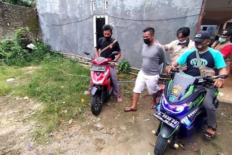 Curiga Beragam Motor Keluar Masuk, Ternyata Tempat Transaksi Motor Curian