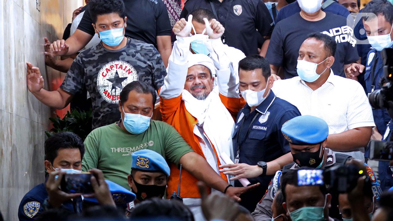 Dalam Sidang Rizieq Shihab Mengeluh di Depan Hakim soal Panasnya Suasana di Penjara