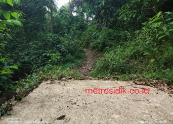 Pembanguan jalan Tanjung Pandan Desa Tarempa Barat Daya yang mangkrak