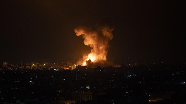 Ketegangan jalur Gaza Israel tembakan 3.000 Roket, 181 Warga Palestina Tewas
