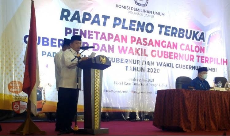 Al Haris-Abdullah Sani Resmi Gubernur dan Wakil Gubernur Jambi Terpilih