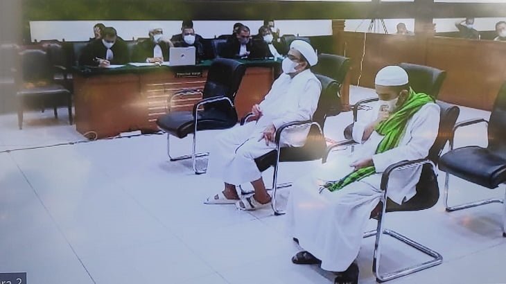 Kasus Swab Test, HRS Dituntut 6 Tahun Penjara