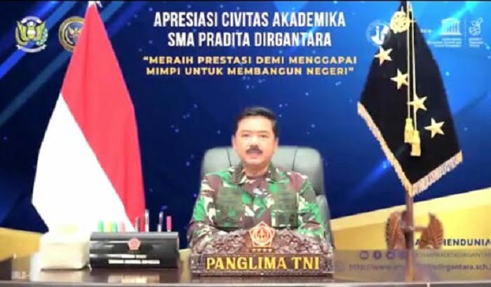 Pesan Panglima-TNI kepada Lulusan SMA Pradita Dirgantara