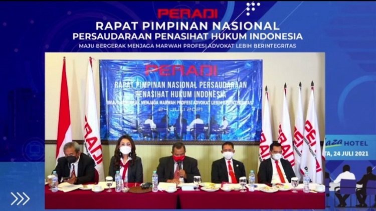 Peradi Minta Advokat Perjuangkan Hak Warga Kurang Mampu