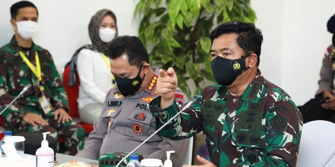 Nasihat Panglima TNI Kepada Seluruh Petugas Nakes maupun Non Nakes Tetap Waspada
