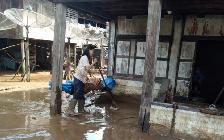 Banjir Empat Lawang, Ratusan Rumah di 12 Desa Terendam