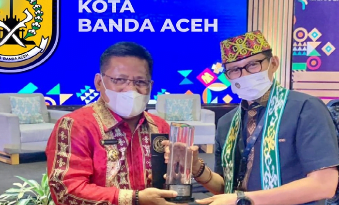 Kemenparekraf Menobatkan Banda Aceh Sebagai Kota Kreatif Indonesia 2021