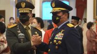 Marsekal Hadi Tjahjanto Pesan kepada Panglima TNI Jenderal Andika Perkasa