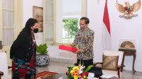 Presiden Jokowi Terima Menlu Selandia Baru di Istana Merdeka