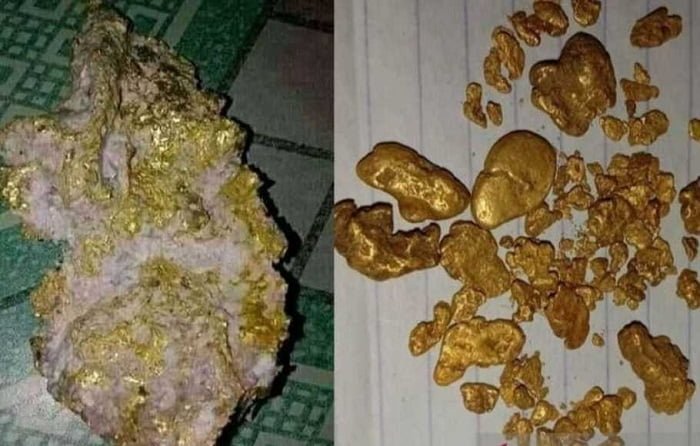 Warga Temukan Bongkahan Kandungan Murni Emas di Aliran Sungai Are OKU Selatan