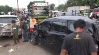 Tabrakan Beruntun Tujuh Kendaraan di Pintu Keluar Tol Ancol Timur