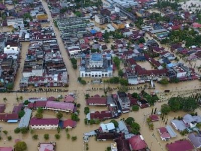 Aceh Utara Status Darurat Bencana, Banjir Kian Parah