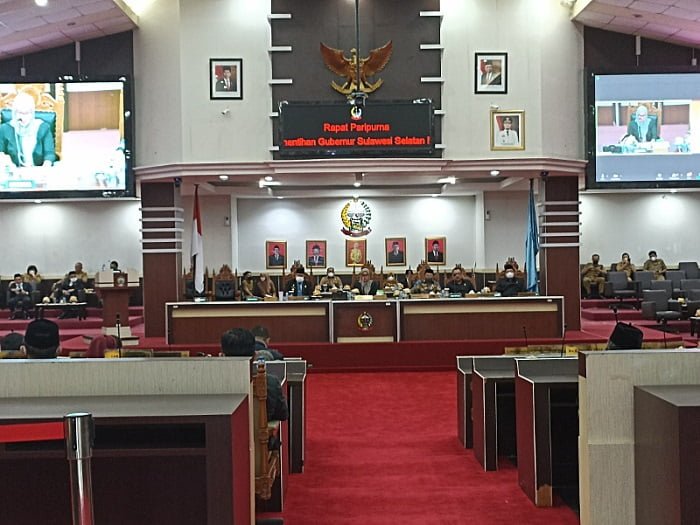 DPRD Sulsel Resmi Berhentikan Nurdin Abdullah Sebagai Gubernur