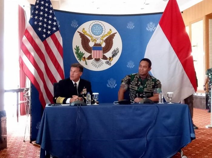 Panglima TNI Bertemu Komandan Indo-Pasifik AS Bahas Peningkatan Latihan Gabungan