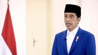 Presiden Jokowi Ucapkan Selamat Menunaikan Ibadah Puasa Alhamdulillah Ramadhan Bisa Tarawih di Masjid