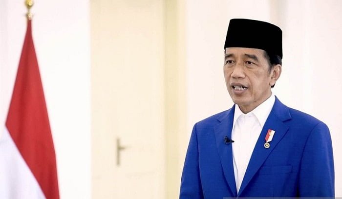 Presiden Jokowi Ucapkan Selamat Menunaikan Ibadah Puasa Alhamdulillah Ramadhan Bisa Tarawih di Masjid