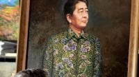 Dipo Alam Lukis Shinzo Abe Kenak