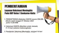 Cara Dapatkan Vaksinasi Meningitis, Salah Satu Syarat Wajib Bagi Jemaah Umrah