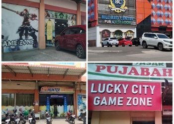 Foto beberapa Gelanggang Permainan yang berada sekitar Nagoya Batam. Foto:Wins