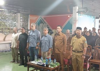 Saat Wakil Bupati Kepulauan Anambas, Raja Bayu Febri Gunadian menghadiri Bedah Buku Cerita Rakyat yang dilaksanakan di Tarempa, Selasa 9 September 2025.