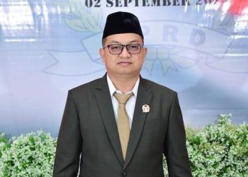 Ketua Pansus DPRD Anambas, Ayub Memberikan Penyampaian Hasil Konsultasi ke Kemendagri Terhadap Laporan LKPJ Bupati Tahun Anggaran 2025-2026, Senin (20/4). Foto : Ist