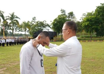 Badan Pengusahaan (BP) Batam menggelar Diklat Orientasi Pegawai untuk Gelombang ke-1 di Mako Brimob Polda Kepri, 18-20 Mei 2026. (Ft:Ist)