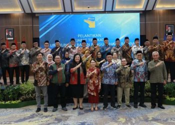 Badan Pengusahaan Batam (BP Batam) menggelar pelantikan dan pengambilan sumpah jabatan Pejabat Struktural Tingkat II di lingkungan BP Batam, yang dipimpin oleh Wakil Kepala BP Batam, Li Claudia Chandra, pada Rabu siang (20/5/2026) di Balairungsari, BP Batam. (Ft:Istimewa)