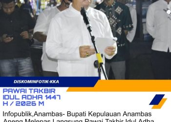 WhatsApp Image 2026-06-09 at 01.04.06 Bupati Aneng juga menyampaikan bahwa malam takbir bukan sekadar tradisi tahunan, namun menjadi bagian dari syiar Islam yang mencerminkan rasa syukur
