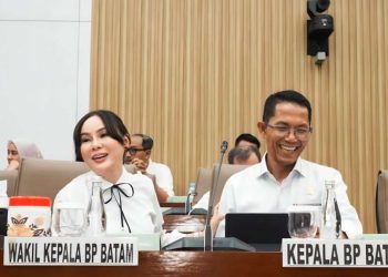 01 09 Kepala BP Batam, Amsakar Achmad dan Wakil Kepala BP Batam, Li Claudia Chandra. Foto : Ist