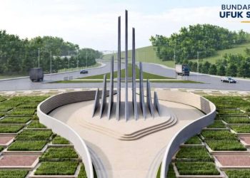 Simpang Barelang di Bundaran Tembesi, Kecamatan Sagulung, disiapkan memiliki wajah baru. Sebuah monumen yang diberi nama Bundaran Ufuk Selatan oleh Lembaga Adat Melayu (LAM) akan dibangun di kawasan tersebut dan diproyeksikan menjadi salah satu landmark baru Kota Batam. (Foto :Ist)